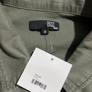NWT     XL Moss green jacket